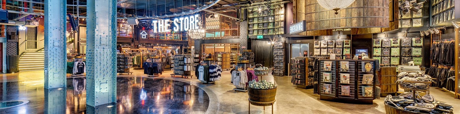 Explore the Gift Store on the Guinness Storehouse Ground Floor