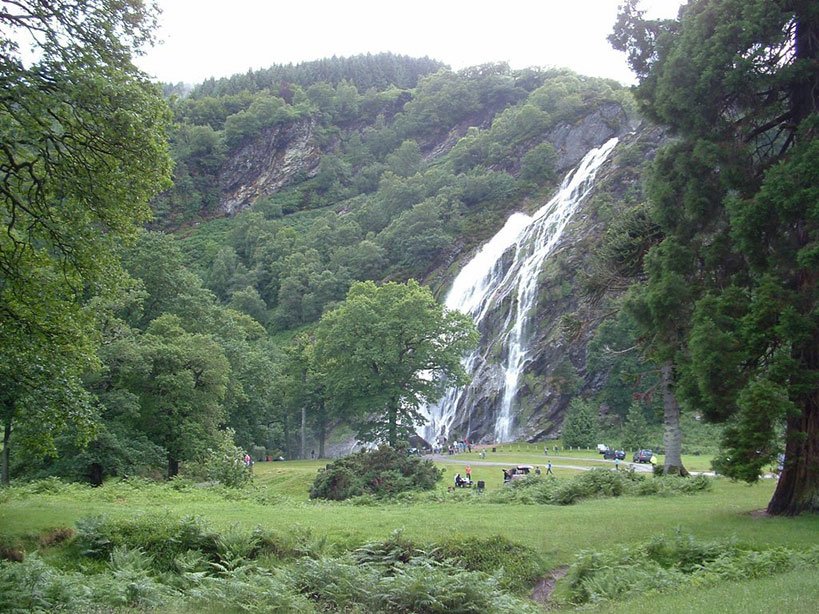 The Powerscourt Waterfall in a Day Tour to the Wicklow Mountains  