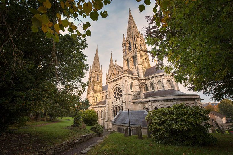 French-Gothic Style St. Fin Barre's Cathedral in Cork