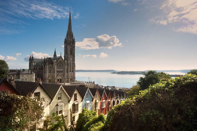 St. Colmans Cathedral Overlooking Cobh