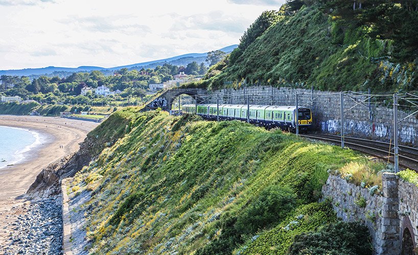 Train on the Coastal Route near Dublin - Spectacular Day Trip To Howth