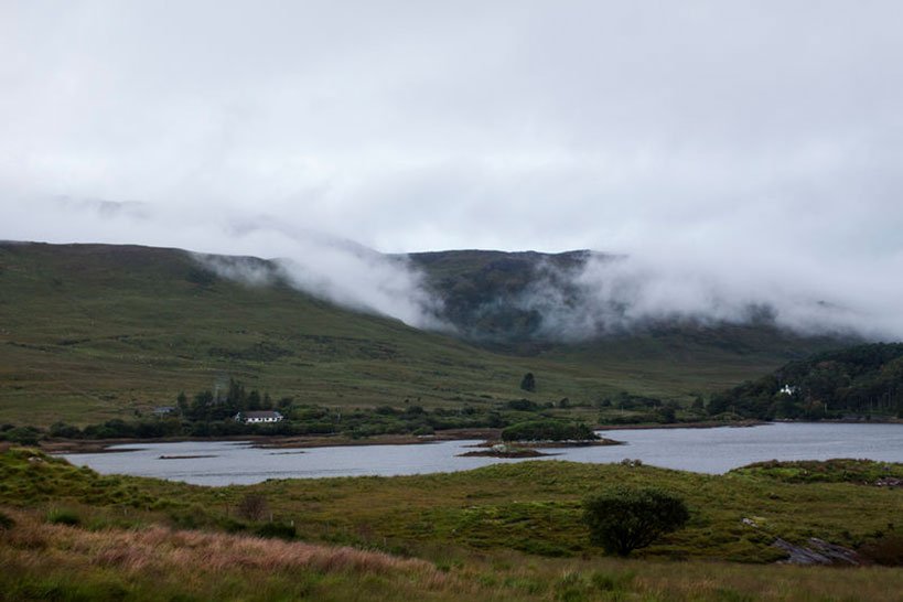Mist over at Killary Fjord 
