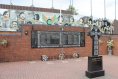 Peace Garden of Bombay Street Next To The Peace Wall