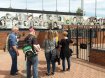 Bombay Street Peace Garden with Pictures of People Who Died in The Conflict