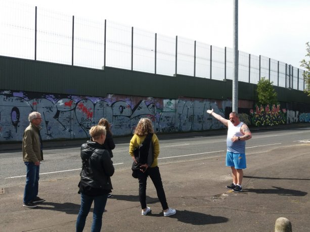 Peace Wall - Unionist Side