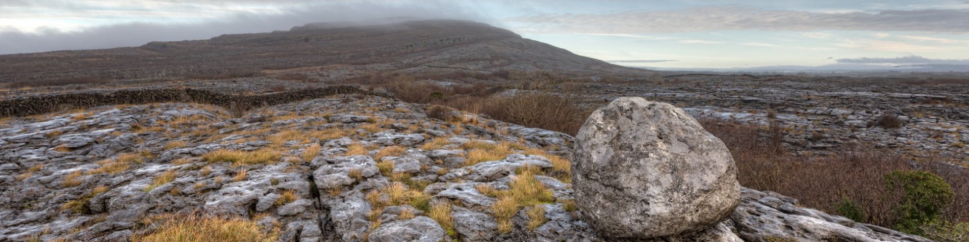 Burren's rough and intriguing Landscape 