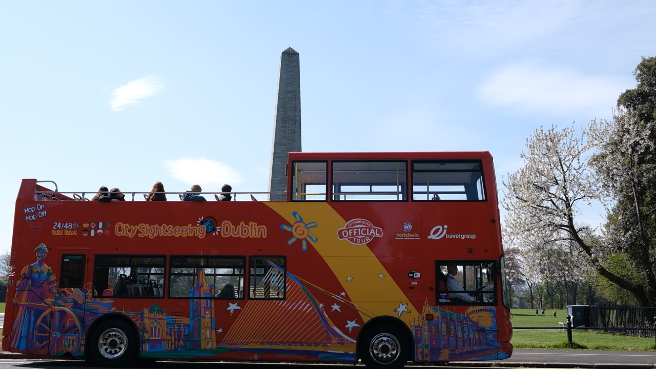 City Sightseeing Bus in Phoenix Park