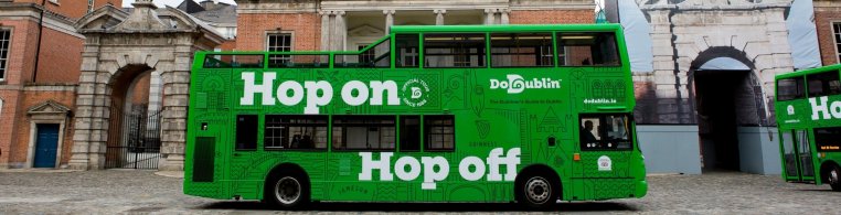 Enjoy a 48 hour Hop-On Hop Off City Tour of Dublin with your group