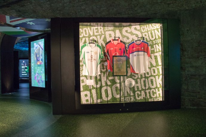 Jersey Display in Irish Emigration Museum