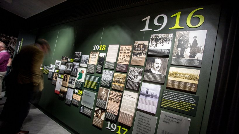 The Witness History Exhibition starts with the 1916 Easter Rising