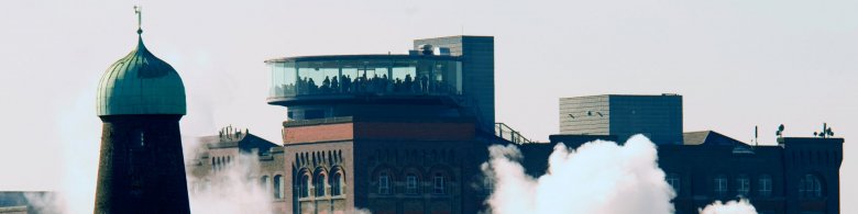 Charming view of the Guinness Storehouse 