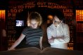 Couple Visiting Literature Exhibition in EPIC Ireland Museum