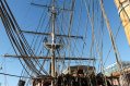 Jeanie Johnston Tallship replica pole