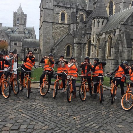 Lazy Bike Tours cover many attractions in Dublin