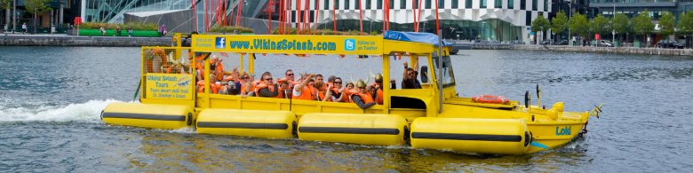 Viking Splash water tour Dublin Group tour in the centre of Dublin - Viking Splash water tour