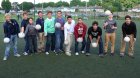Group of Boys Enjoying Gaelic Football Training