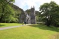 The neo gothic church at Kylemore Abbey is a miniature cathedral