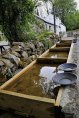 Gold Panning Station at Glengowla Farm and Mines