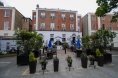 The Lansdowne Hotel facade and terrace