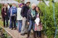 Group Tour enjoying outdoors horticulture 