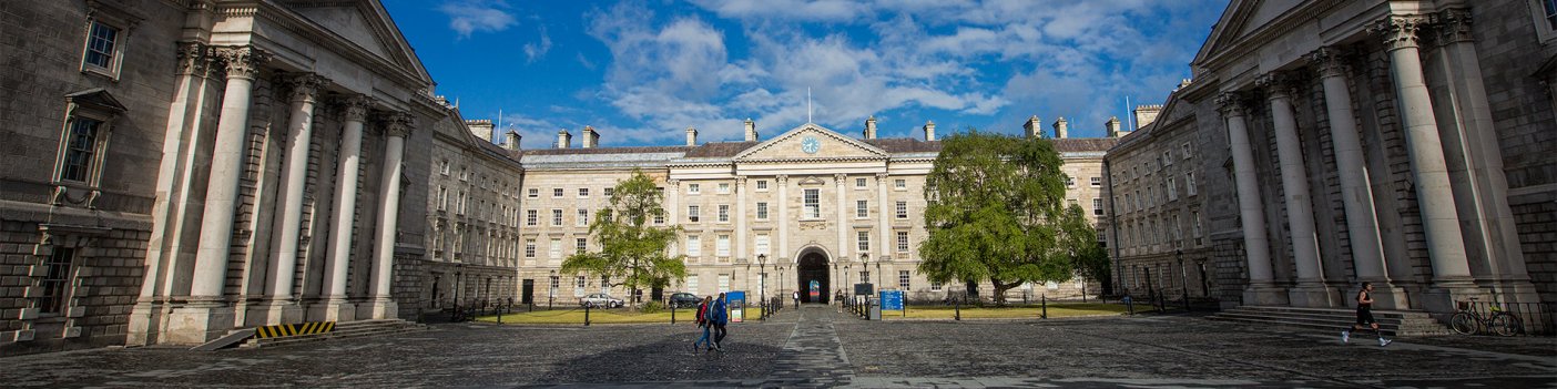 Trinity College Campus on a walking tour 