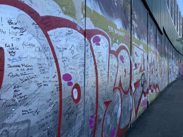 Graffiti on a Peace Wall