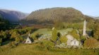 Wicklow Mountains Glendalough Monastic Site