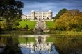 Powerscourt Estate 18c Palace reflections on the lake