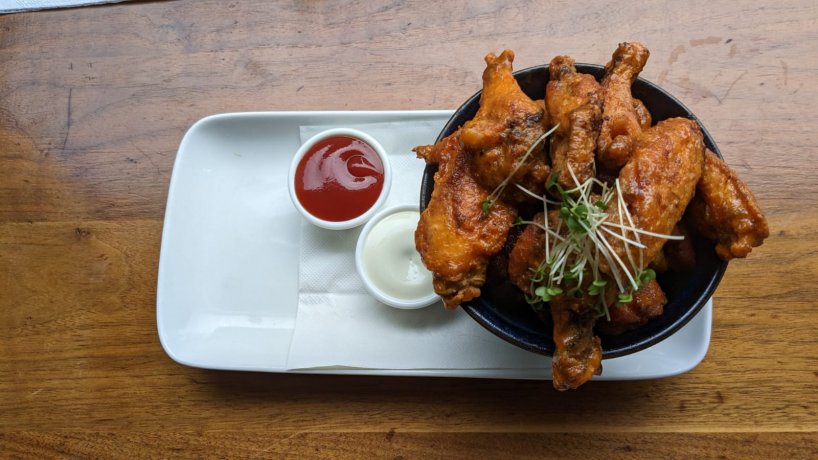 Harbourmaster Specialty Chicken Wings. Budget food for groups