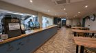 kitchen area at the abbey court hostel,  ready for meals for groups staying in Dublin city Hostel