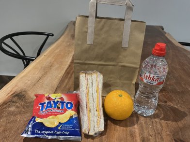 Content Of the packed Lunch for Groups Ireland