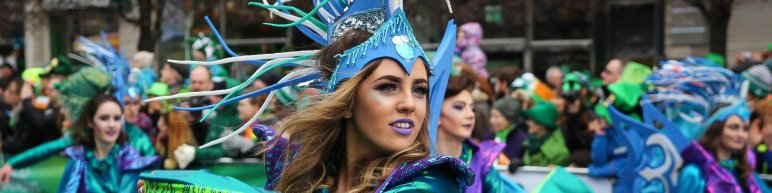 St. Patrick's Day parade & festival in Ireland