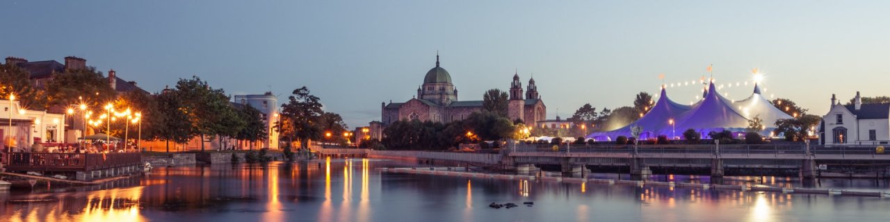 Landscape of Galway City - Hostel bookings for groups