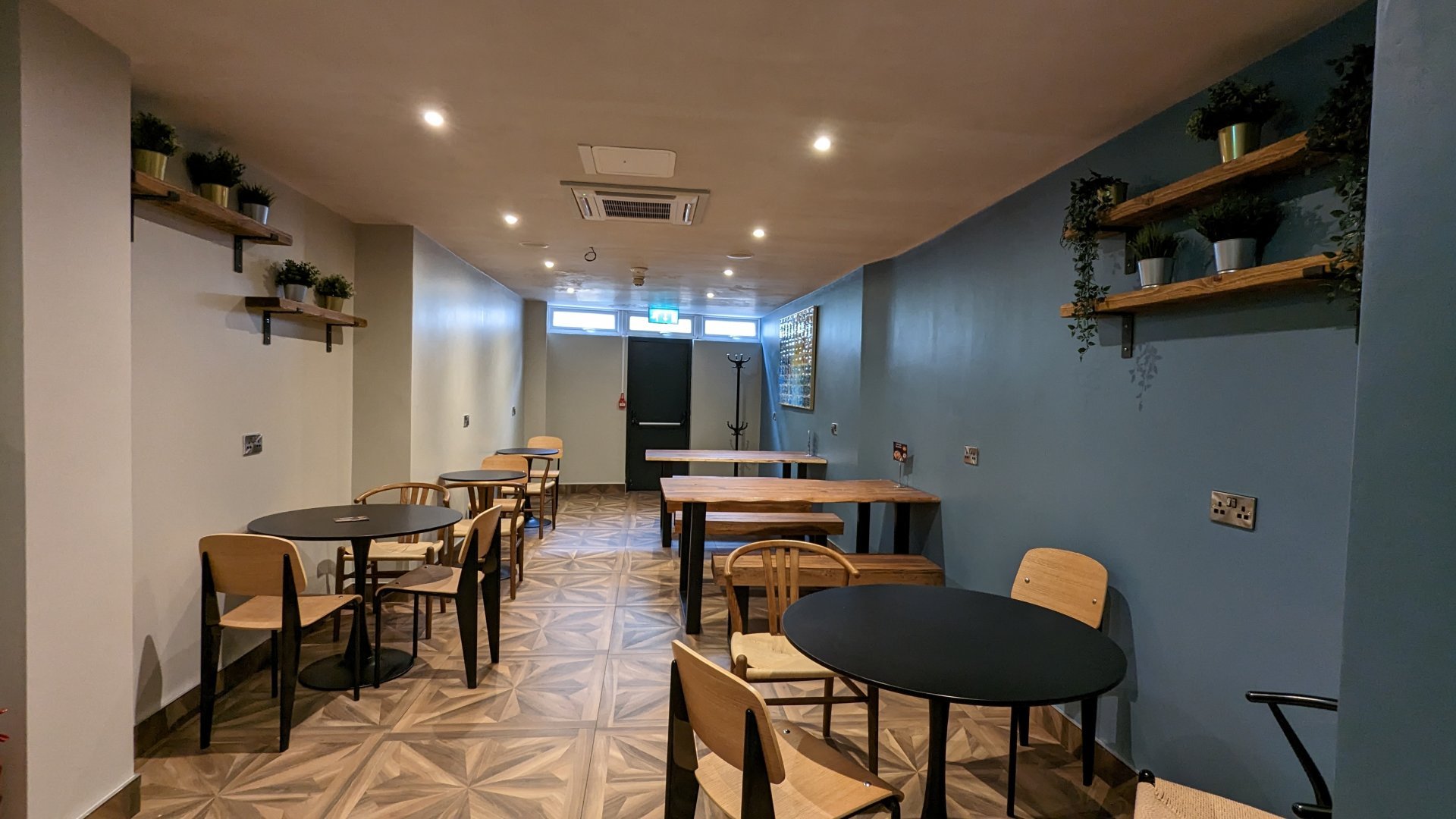 Group Dinning Area in the new Restaurant at the Abbey Court Hostel in Dublin