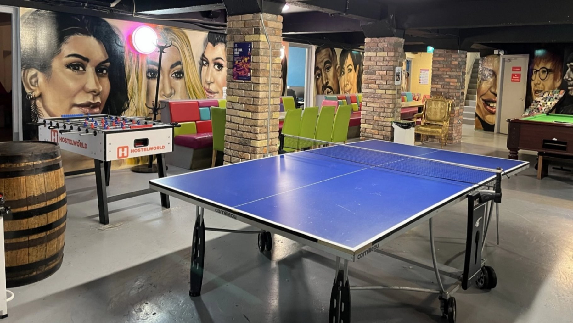 Abbey Court Hostel Accommodation in Dublin Lounge Games Room