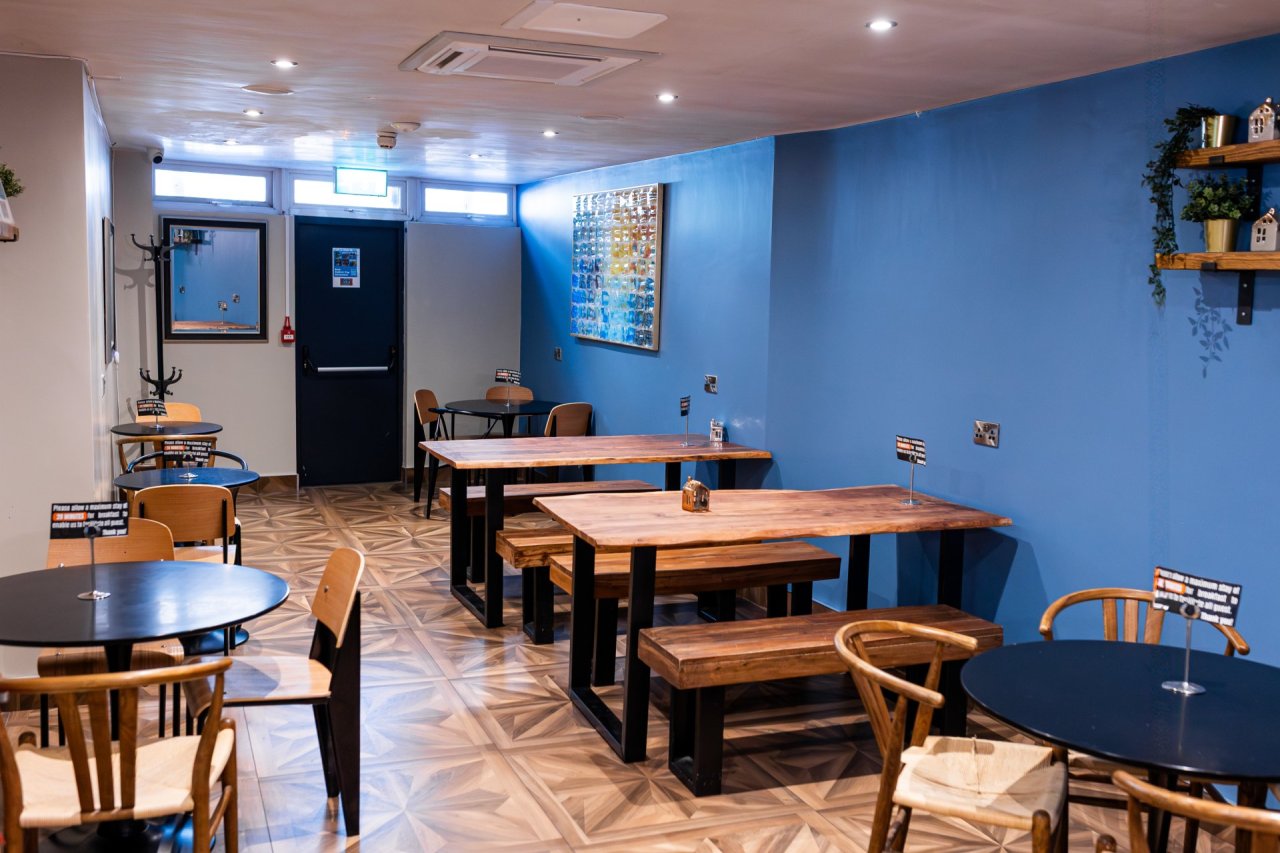 Maze Restaurant Seating Area