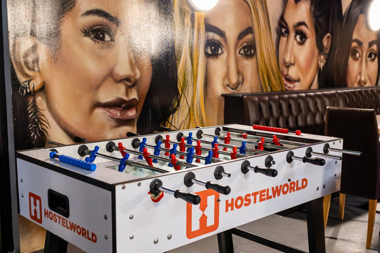 Fussball in The Games Room in Hostel for Groups in Dublin City Centre