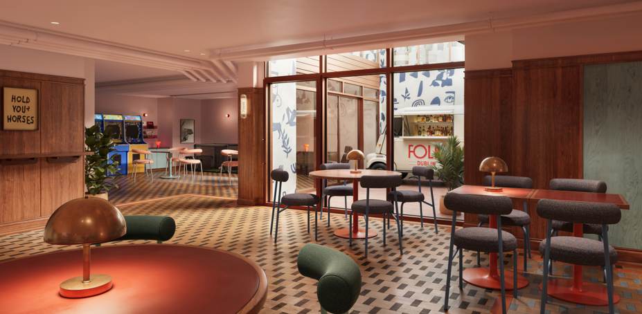 Modern Central Location Hostel Restaurant in Dublin 