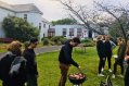 Hostel Outdoor Social Area - Group of Students - Picnic