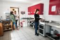 The Connemara Hostel Sleepzone self-catering kitchen