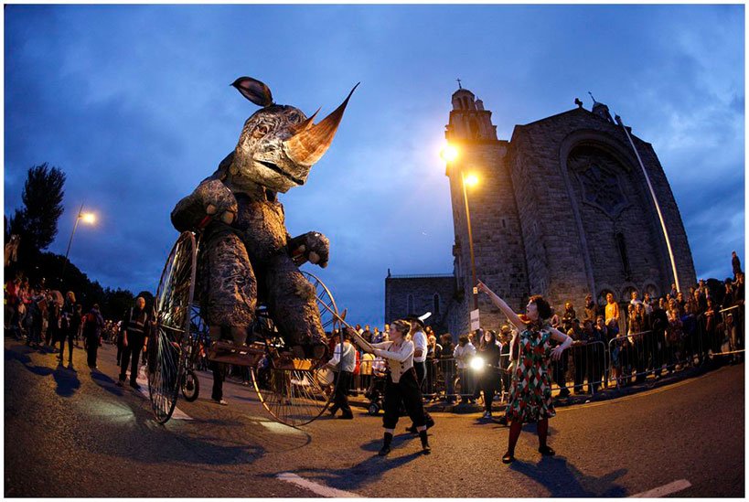 Parade At The Galway International Arts Festival