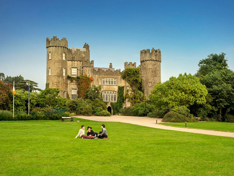 Malahide Castle Near Dublin