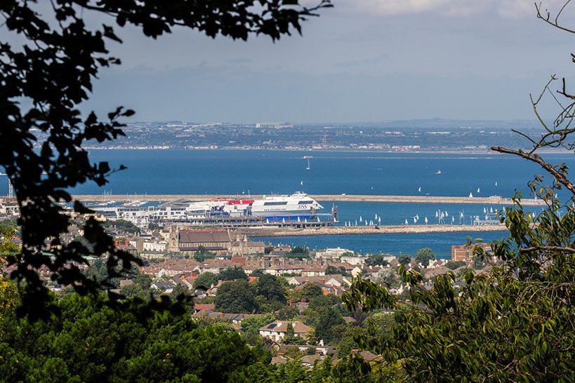 Dublin Suburb Dun Laoghaire Harbour