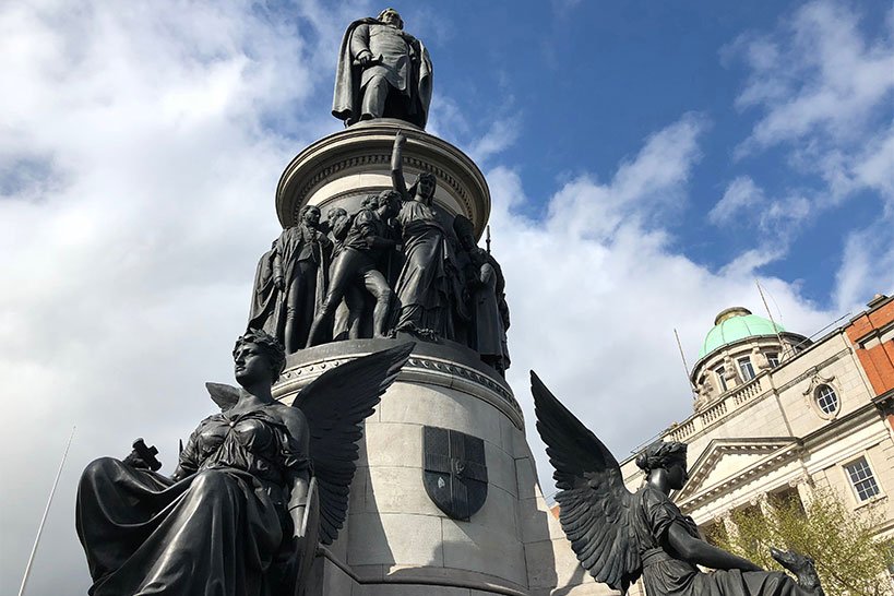 1916 Rebellion Walking Tour O'Connell Statue Dublin