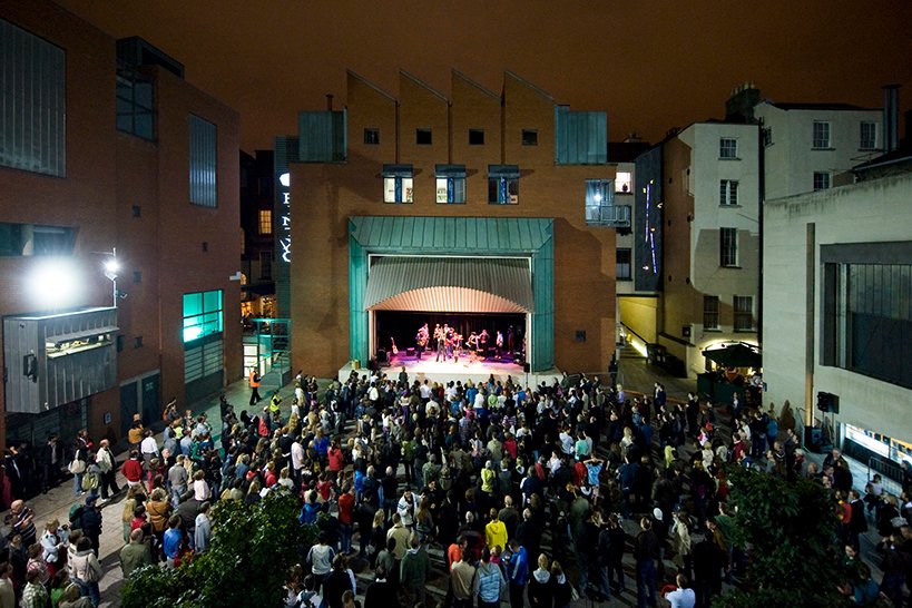 Audience Attending a Performance During Dublin Fringe Festival