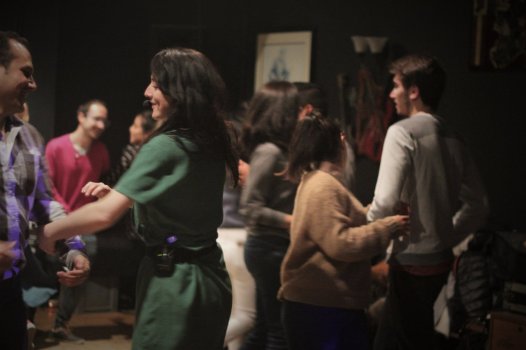 People Participating in Dancing and Music Event Workshop 