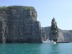 Group Tour at the Cliffs of Moher From Below by High Speed Boat