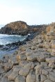 Basalt Pillars of Antrim washed by Atlantic Waves