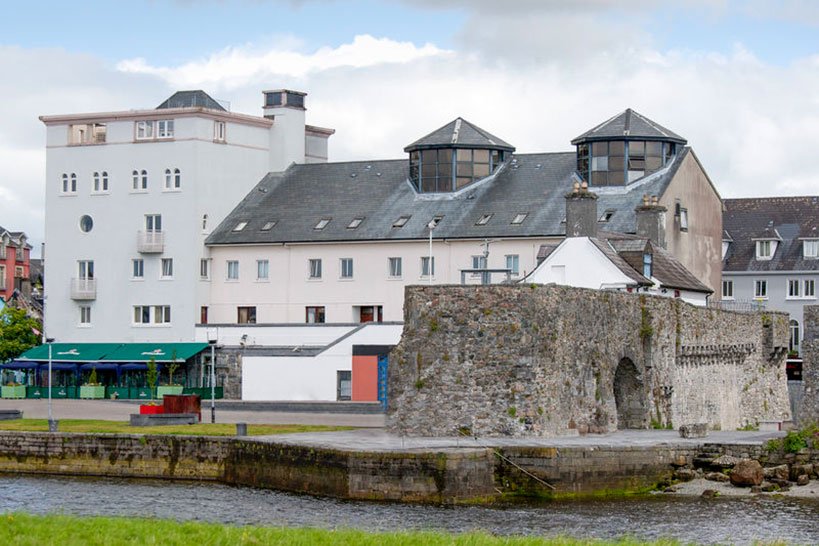 The Spanish Arch on the Walking Tour of Galway City