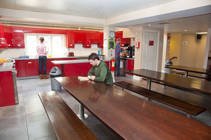 The Sleepzone Hostel Kitchen Area